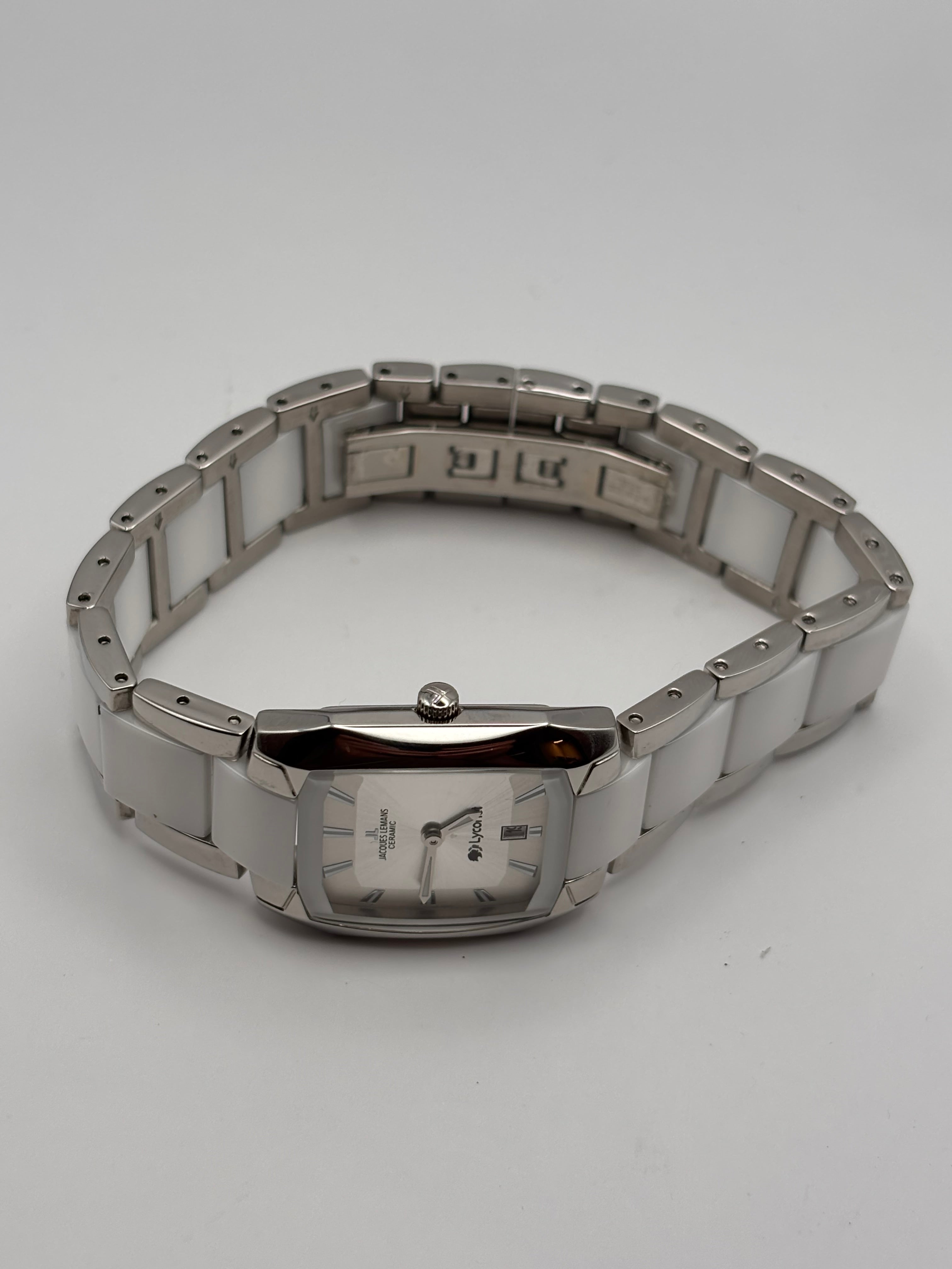 Jacques Lemans Ceramic Damklocka – Box & Garantikort