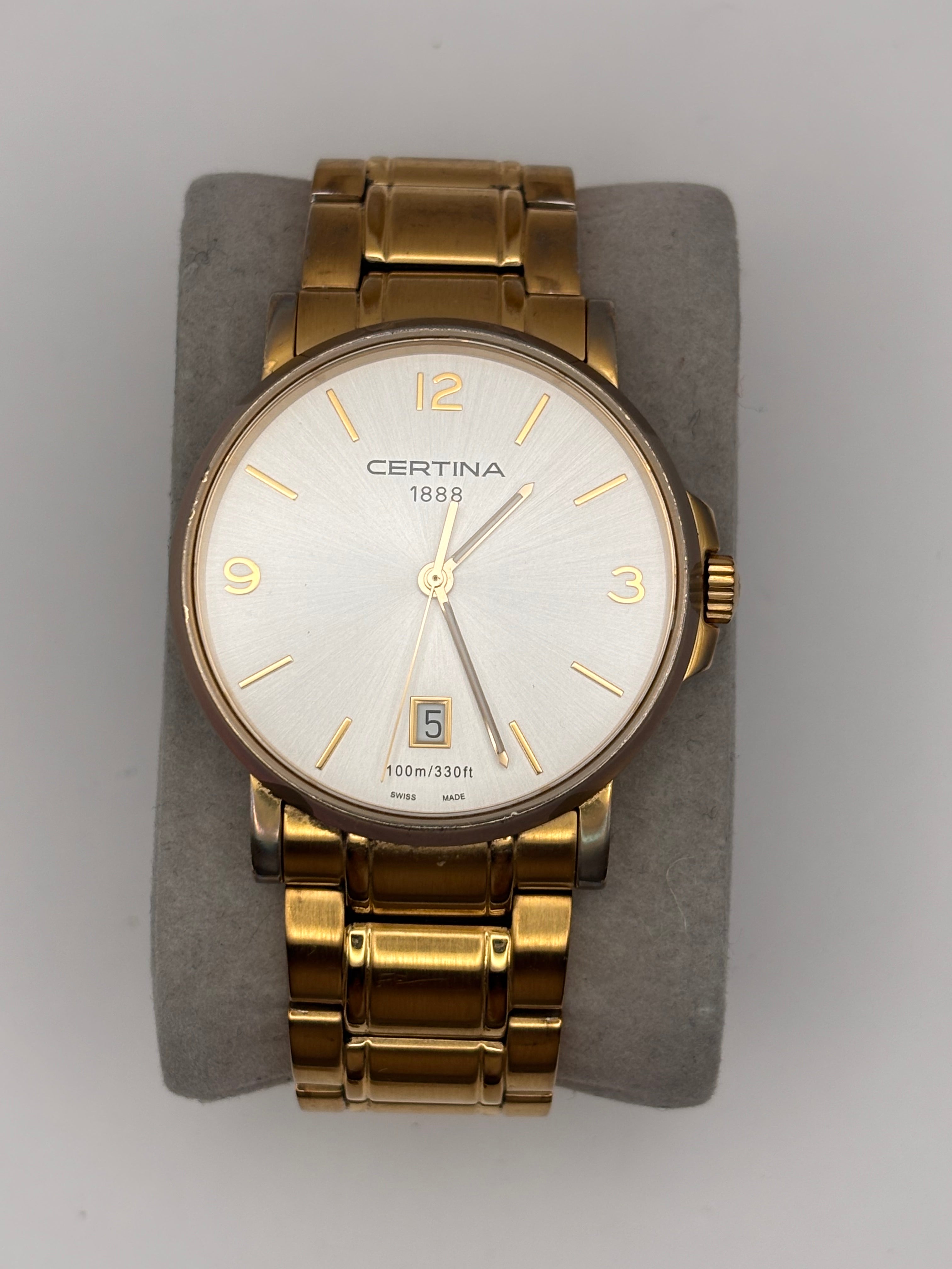 Certina DS Caimano – Swiss Made – Sapphire Crystal – 100M – Quartz