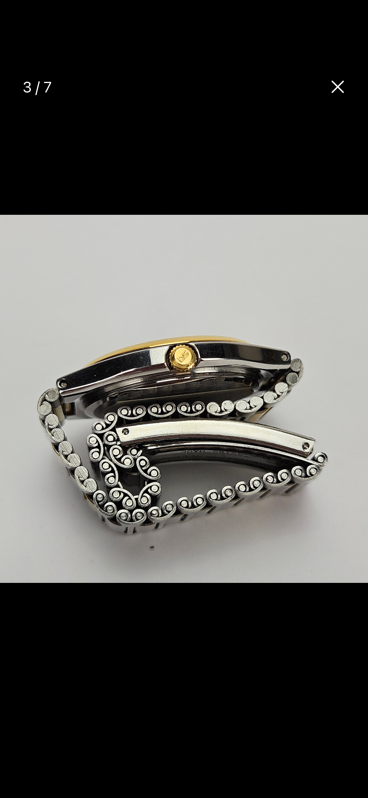 Certina DS Quartz Two-Tone Vintage Swiss Watch | Sapphire Crystal | Original Bracelet & Box