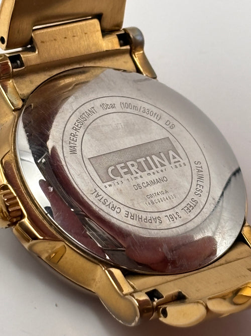 Certina DS Caimano Swiss quartz watch with sapphire crystal – product image 2