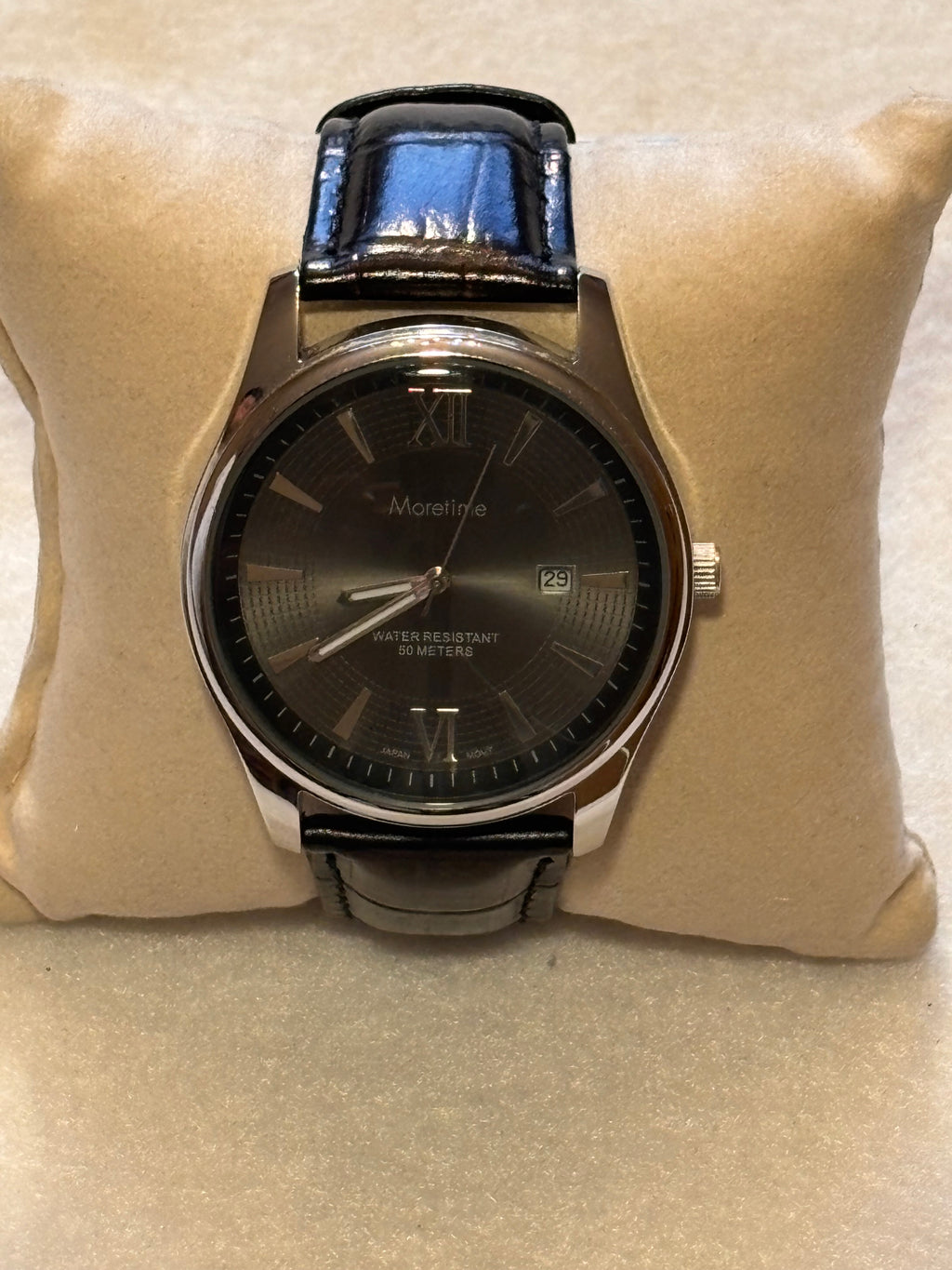 Moretime Herrklocka – Svart Tavla – 50M – Datum – Elegant Dress Watch