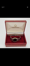 Certina DS Quartz Two-Tone Vintage Swiss Watch | Sapphire Crystal | Original Bracelet & Box