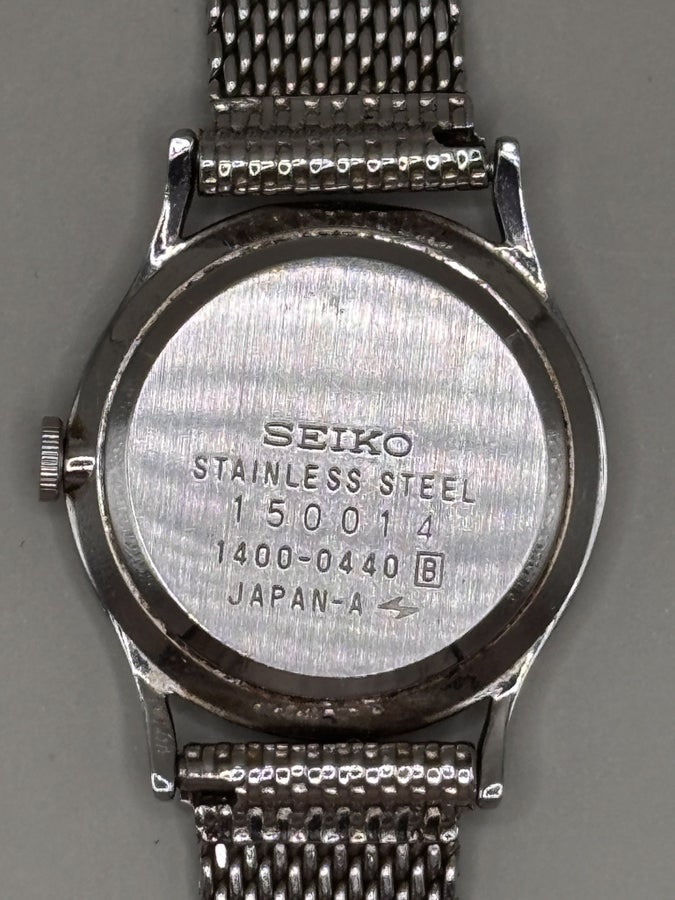 Seiko Quartz 1400-0440 Ladies Watch
