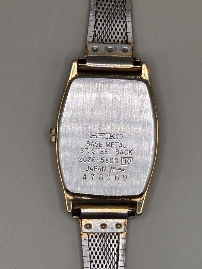 Seiko Quartz Ladies Watch 2C20-5800