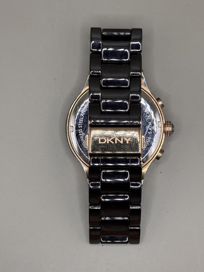 DKNY NY-4915 Chronograph Black Ceramic Watch