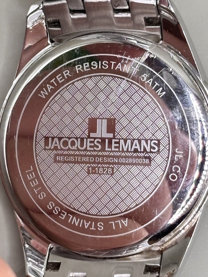 Jacques Lemans Stainless Steel Quartz Watch