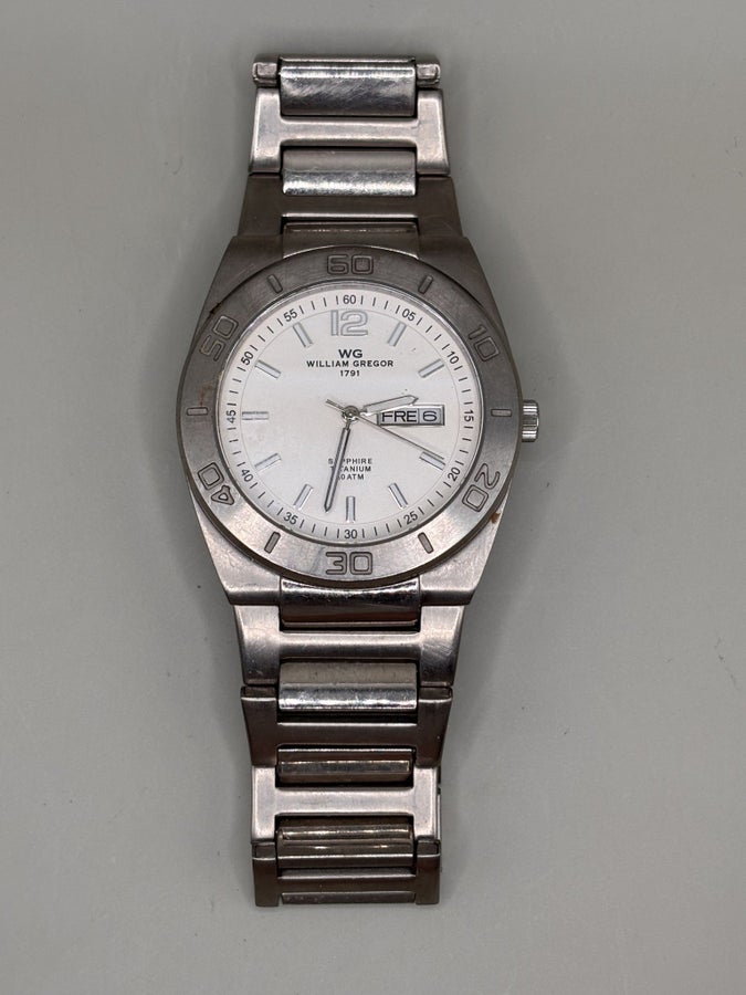 William Gregor WG Titanium Watch – Sapphire