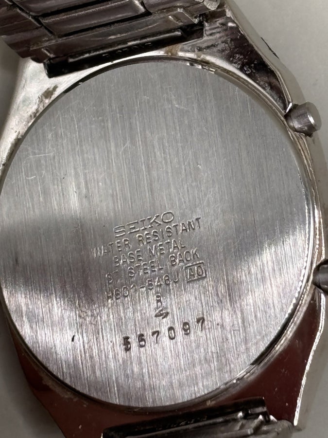 Seiko H601-548J Alarm Chronograph