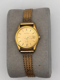 Certina Vintage Quartz Gold Tone Ladies Watch – Swiss Made – Date