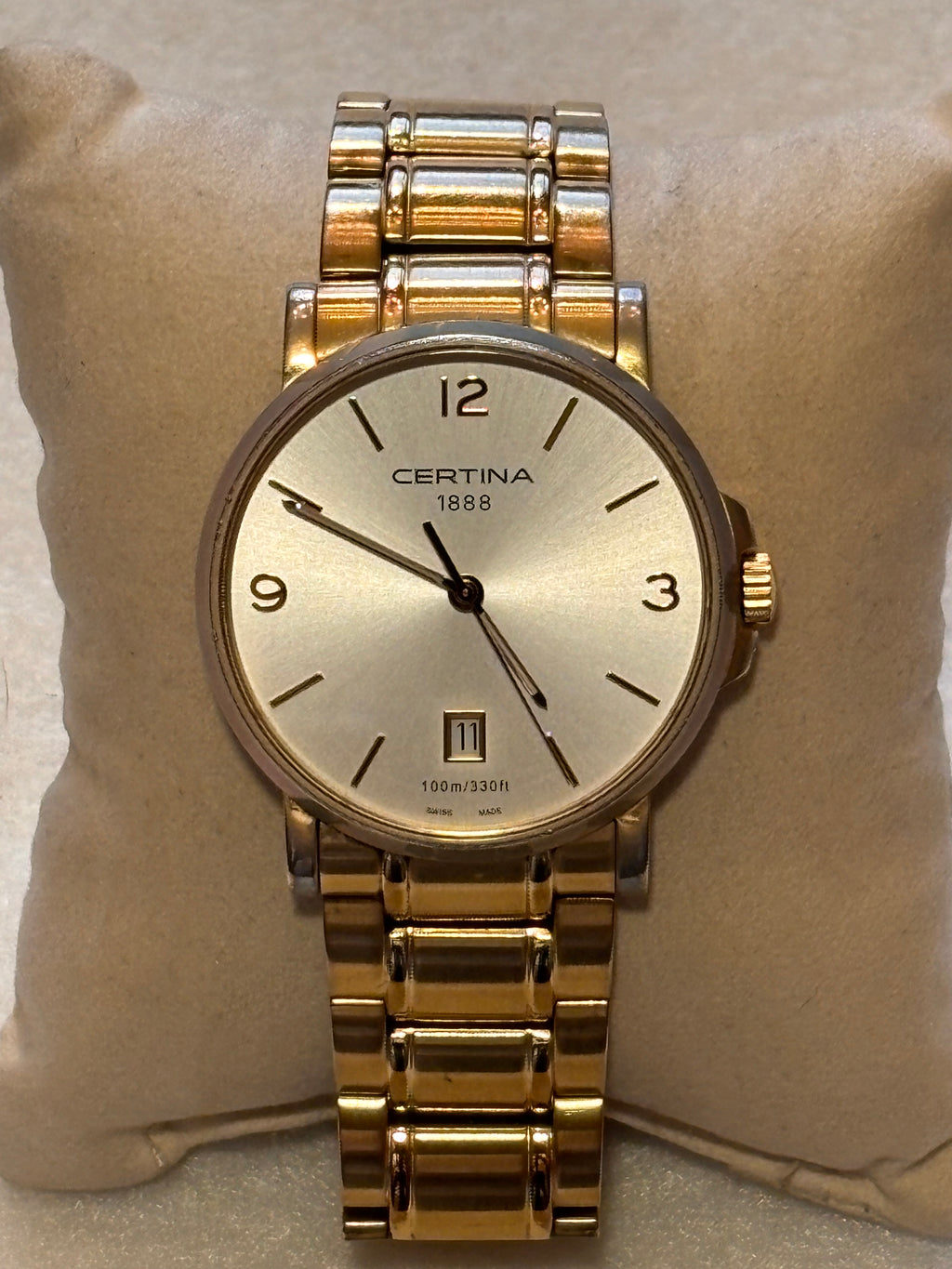 Certina DS Caimano – Swiss Made – Sapphire Crystal – 100M – Quartz