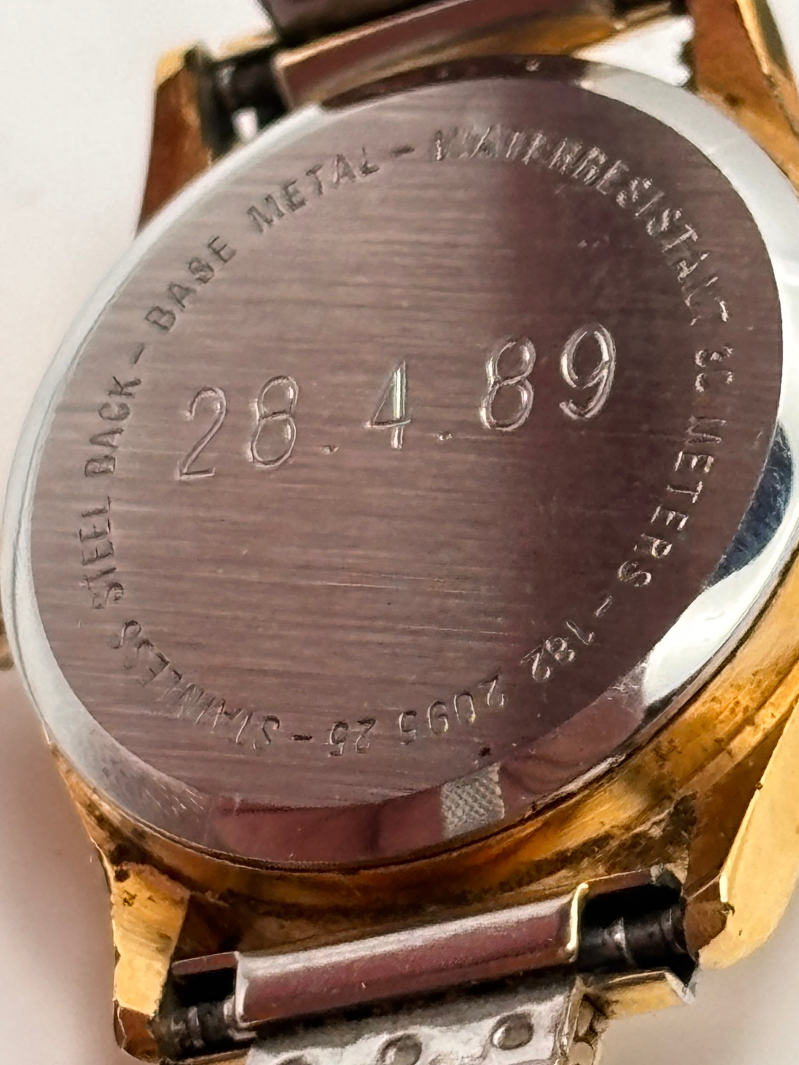Certina Vintage Quartz Gold Tone Ladies Watch – Swiss Made – Date