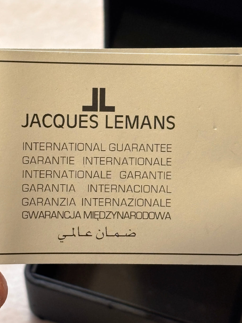 Jacques Lemans Ceramic Damklocka – Komplett med Box & Garantikort – Quartz