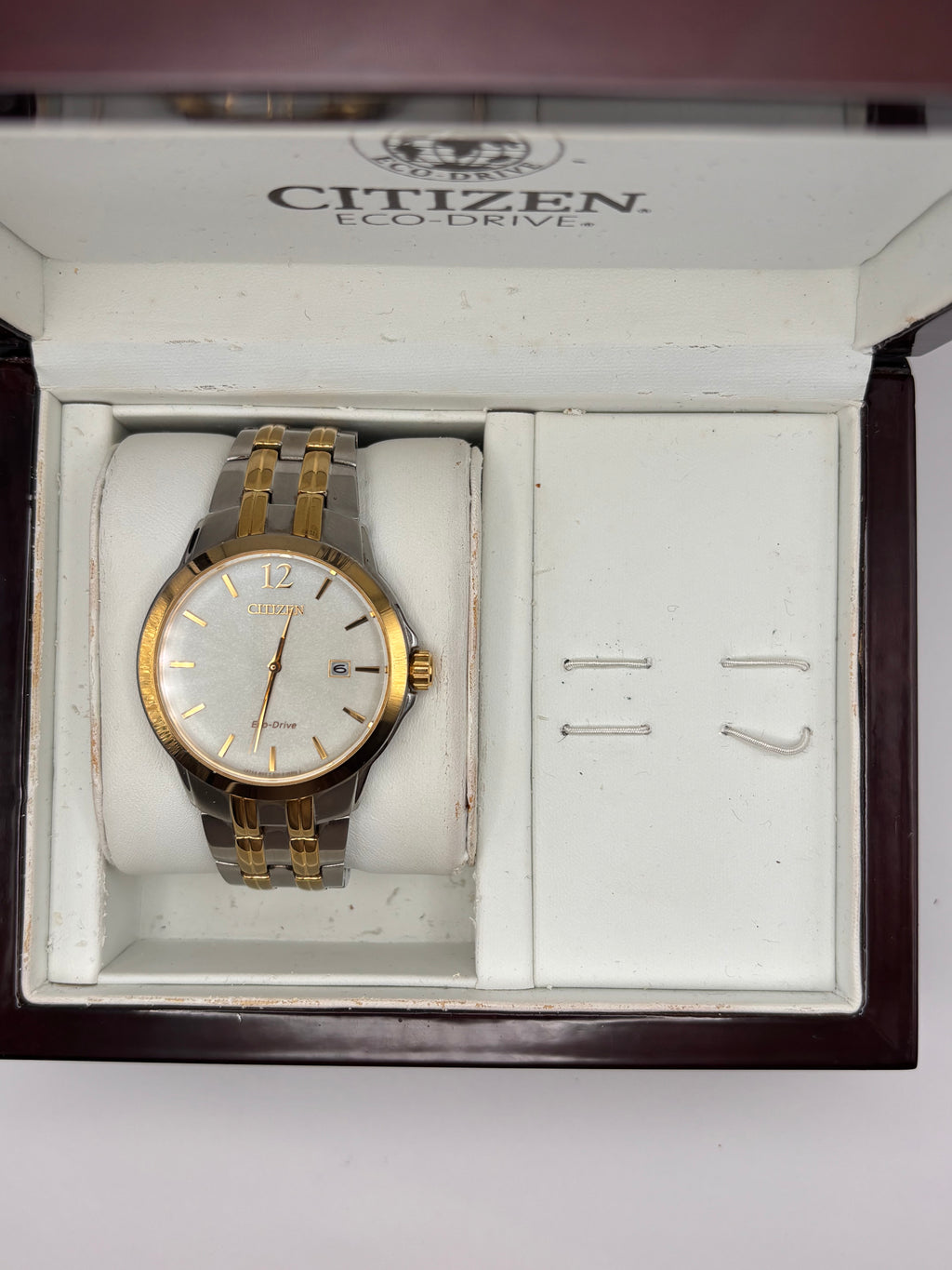 Citizen Eco-Drive Two-Tone Gold & Silver | Full Set | Excellent Condition