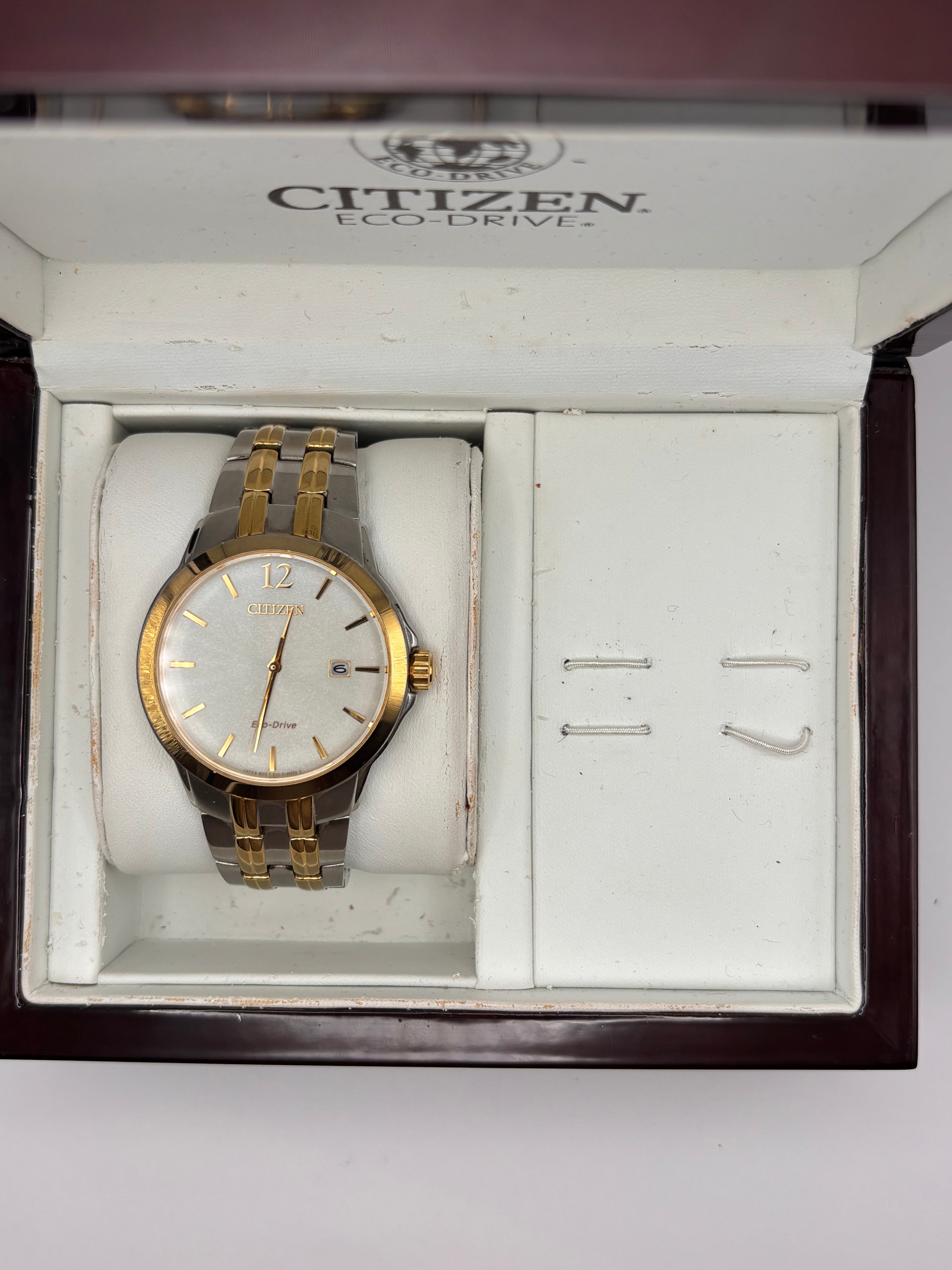 Citizen Eco-Drive Two-Tone Gold & Silver | Full Set | Excellent Condition