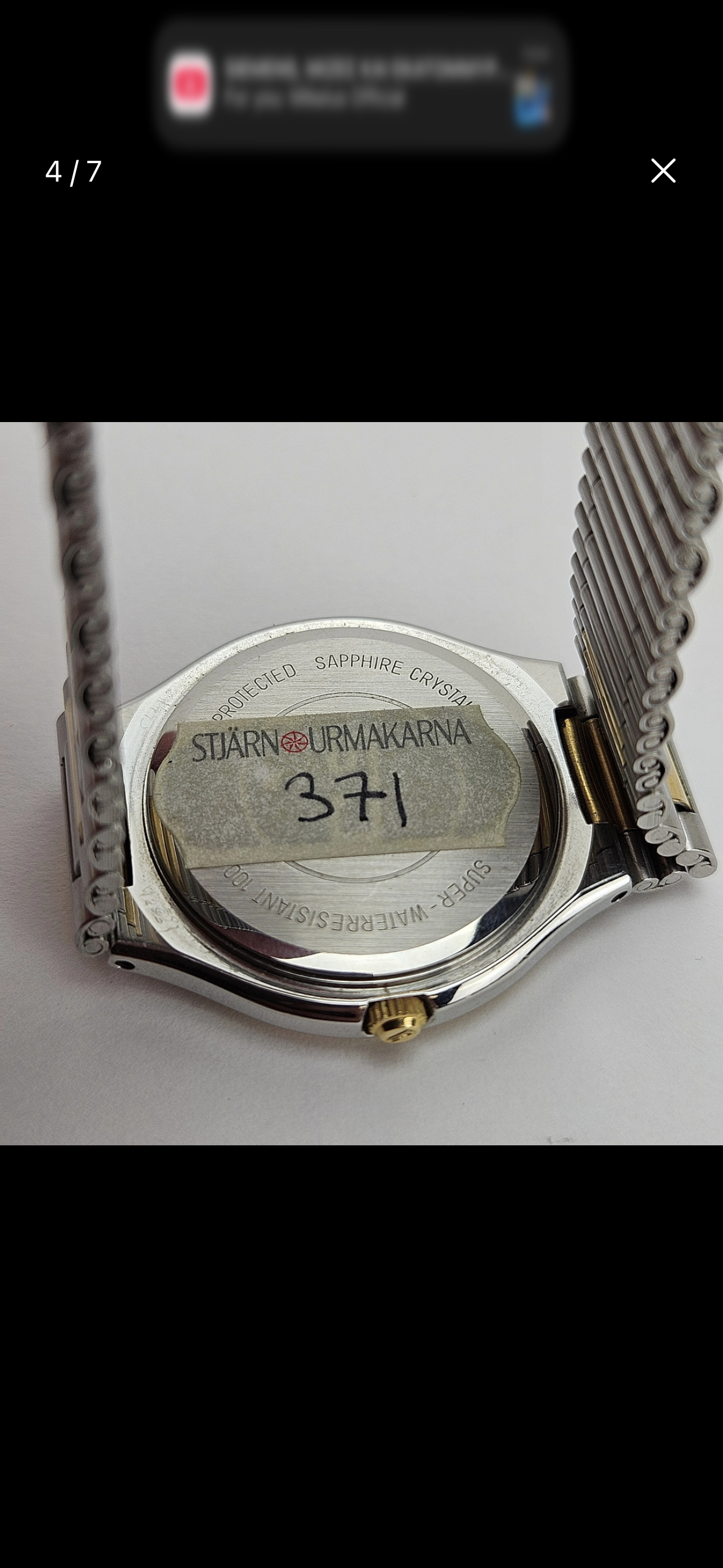 Certina DS Quartz Two-Tone Vintage Swiss Watch | Sapphire Crystal | Original Bracelet & Box