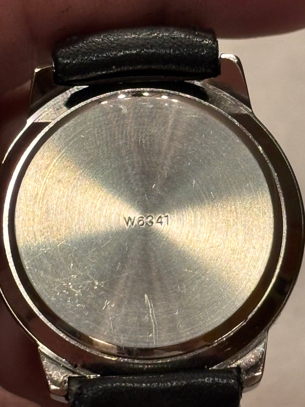 Moretime Vintage Quartz Watch – Black Dial – New Leather Strap