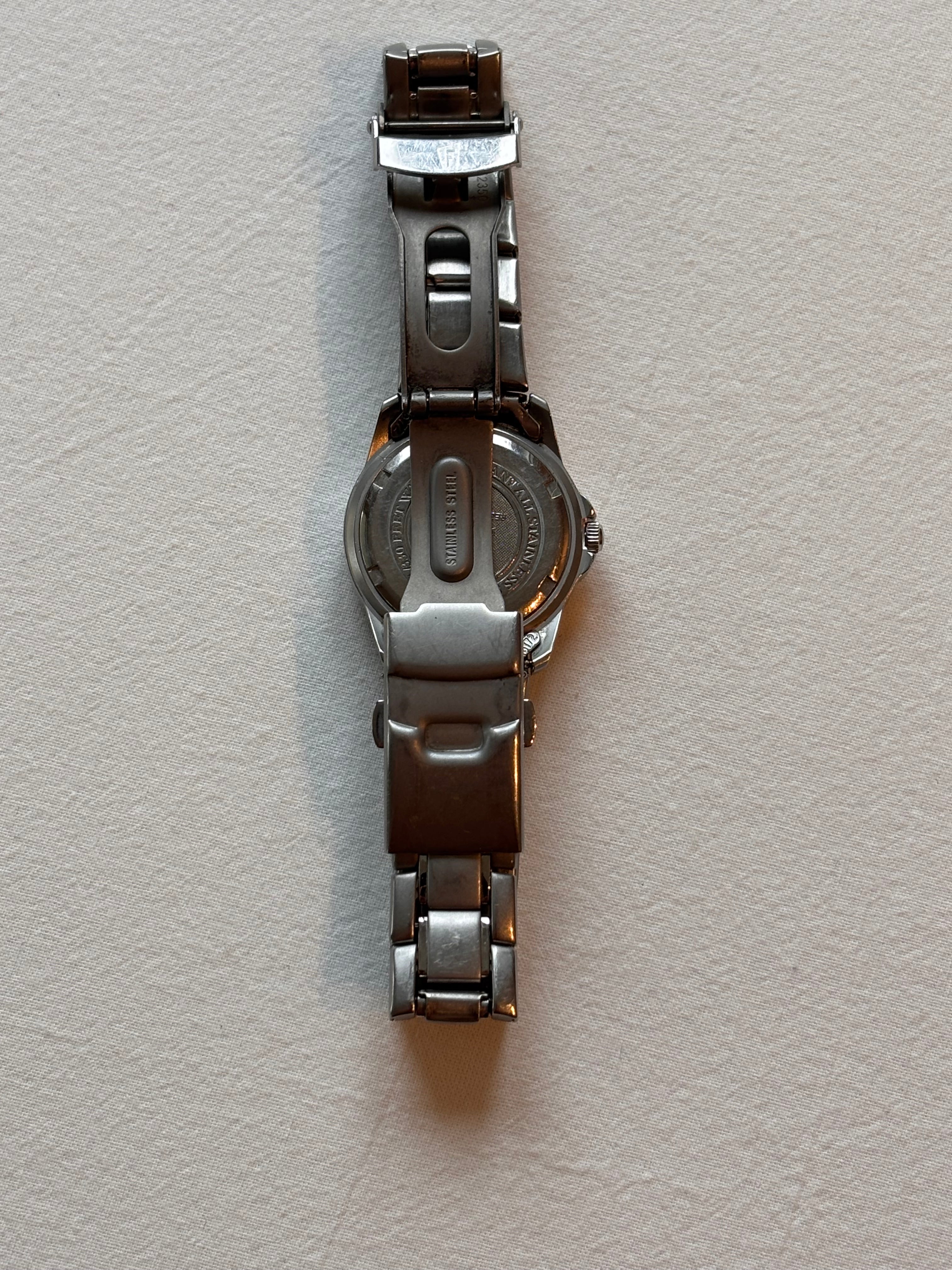 Festina Quartz Watch – Silver Tone Stainless Steel – Date Display