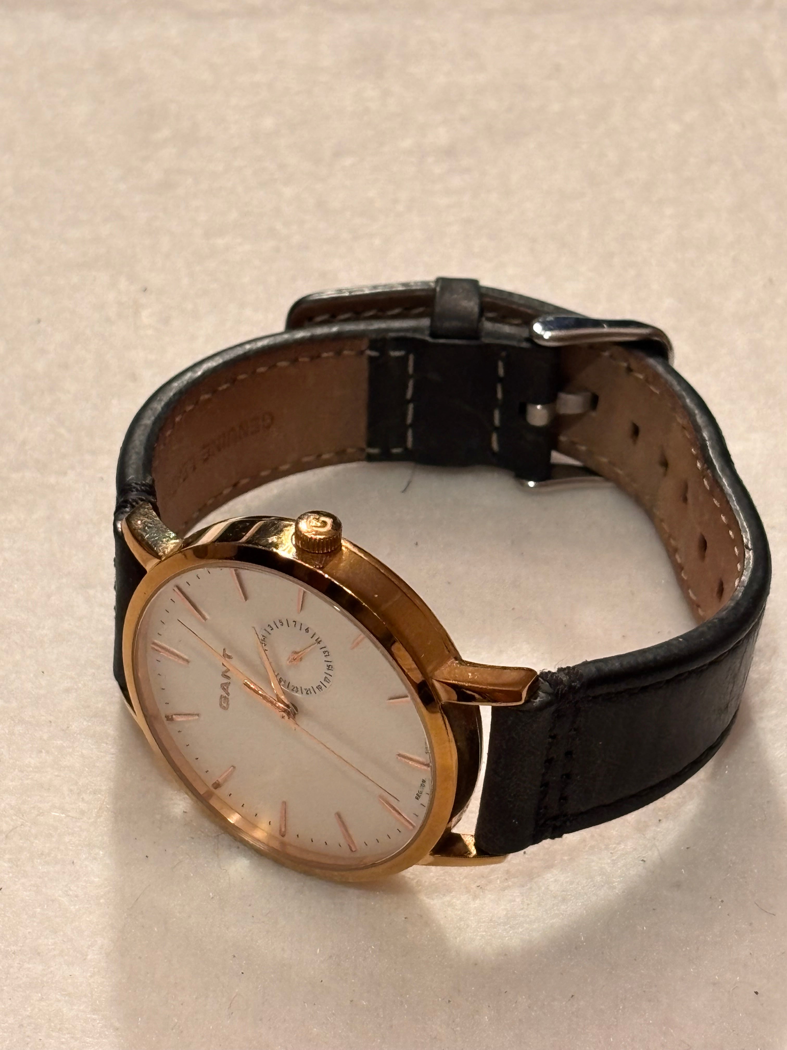 GANT Rose Gold Men’s Watch – Date Display – Quartz – Original