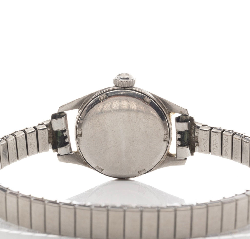 Vintage Omega Ladies Watch – Swiss Hand-Wound – Stainless Steel – Original Cream Dial