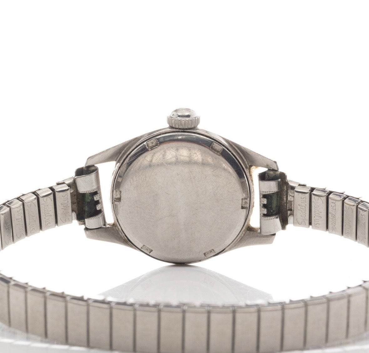 Vintage Omega Ladies Watch – Swiss Hand-Wound – Stainless Steel – Original Cream Dial