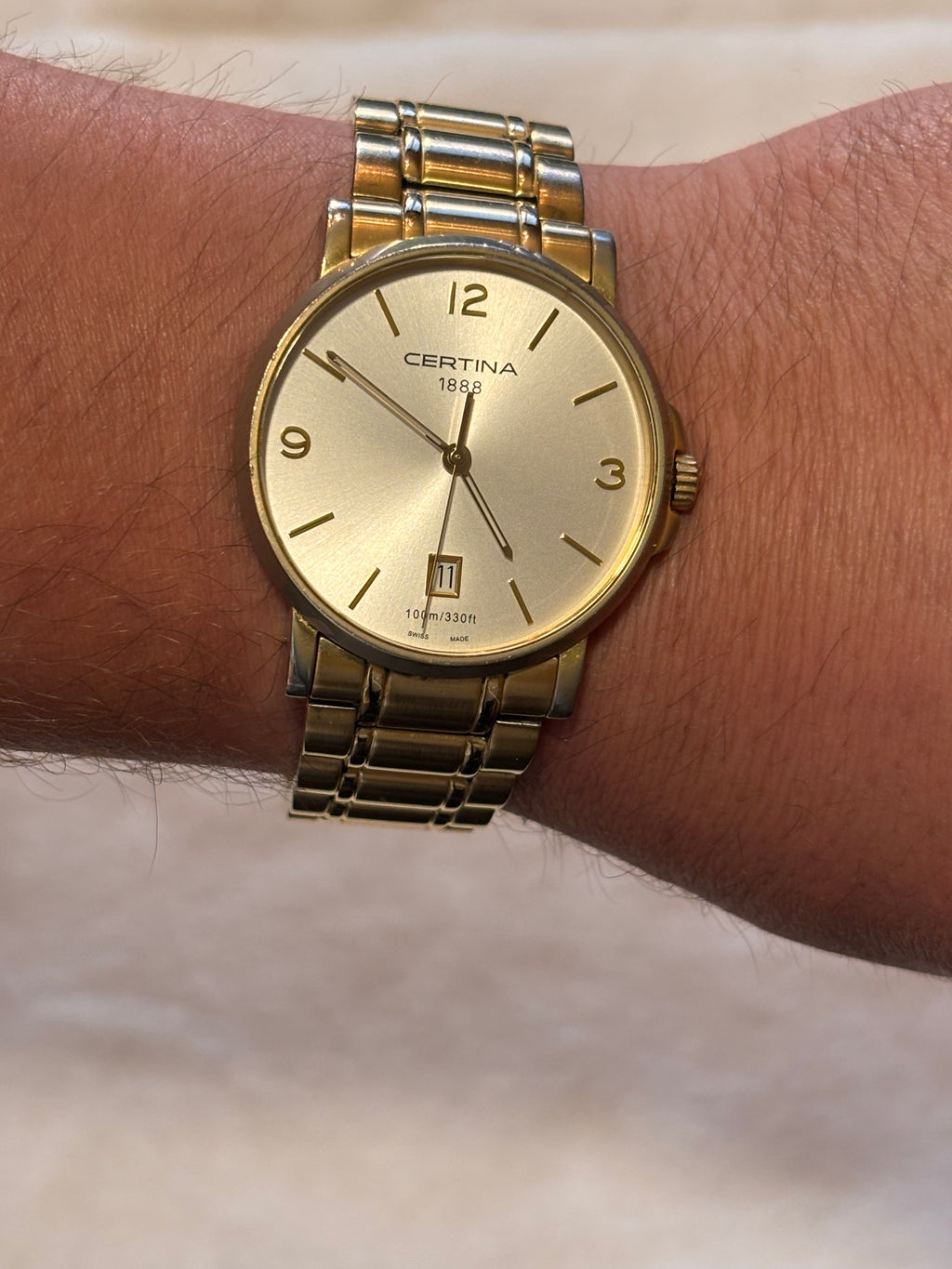 Certina DS Caimano – Swiss Made – Sapphire Crystal – 100M – Quartz