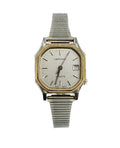 Vintage Certina Quartz Two-Tone Octagonal Swiss Watch | Date | Original Bracelet