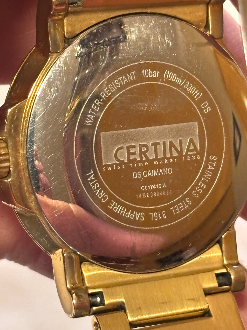 Certina DS Caimano – Swiss Made – Sapphire Crystal – 100M – Quartz