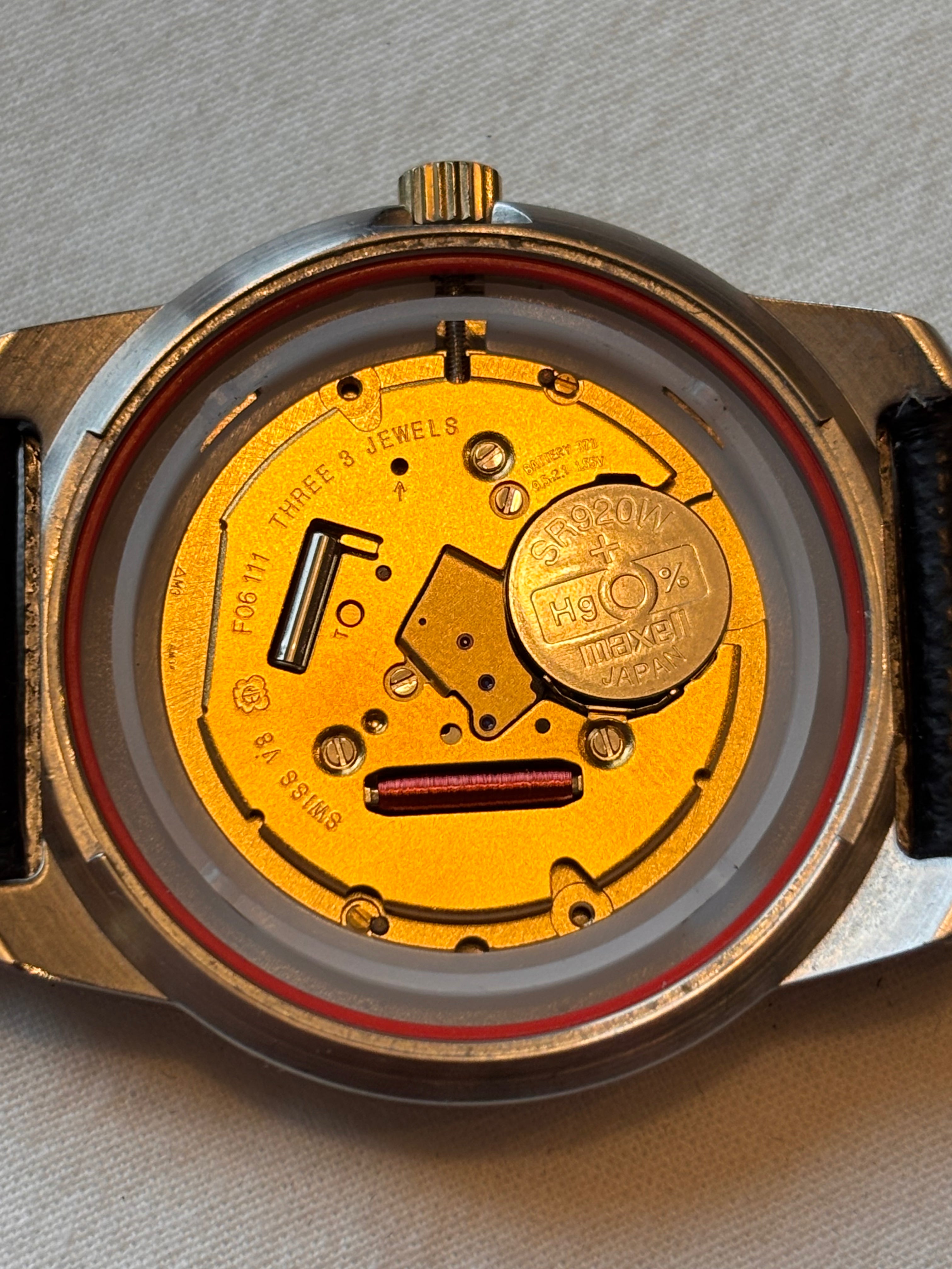 Tissot PR100 Quartz Watch | Black Leather Strap with Red Stitching | Stainless Steel Case | Sapphire Crystal | Box & Two-Tone Bracelet Included