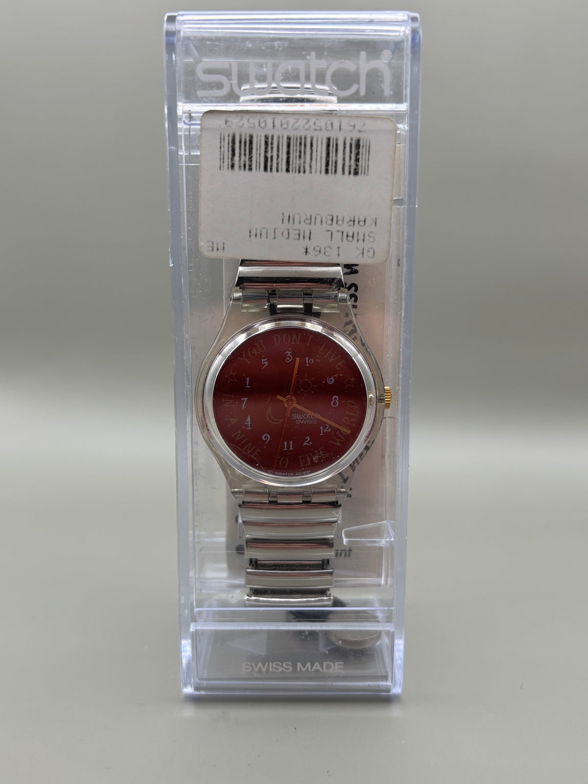 Swatch Karneval GK136 Red Dial – Swiss Made