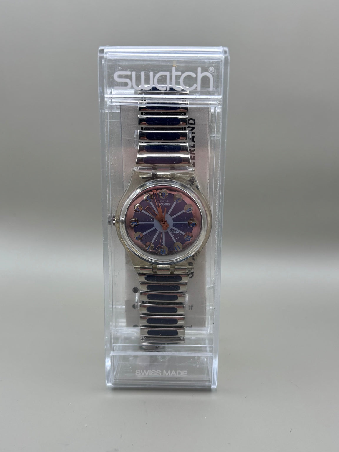 Swatch Lekland Purple Dial – Swiss Made