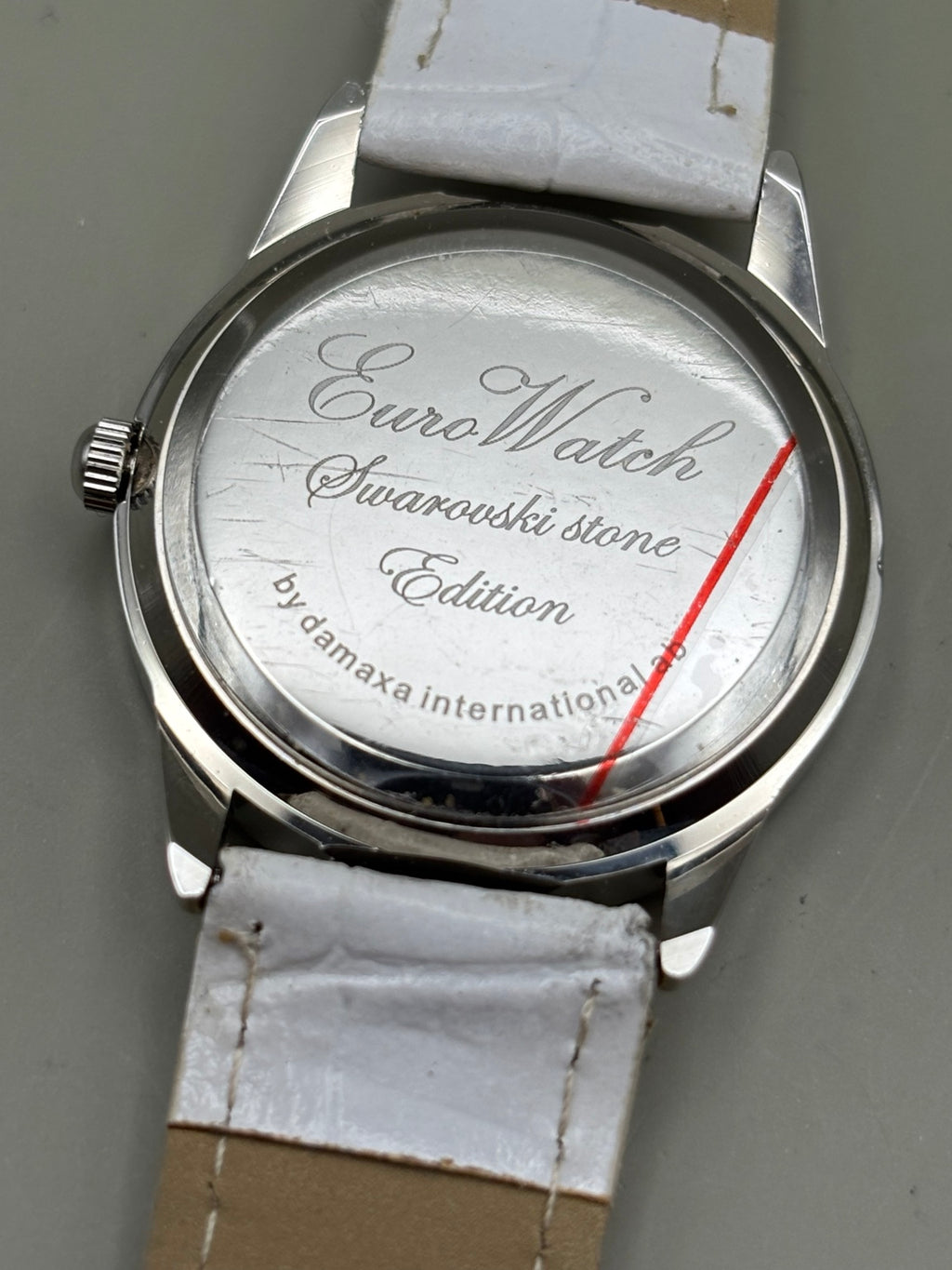 EuroWatch Swarovski Stone Edition caseback
