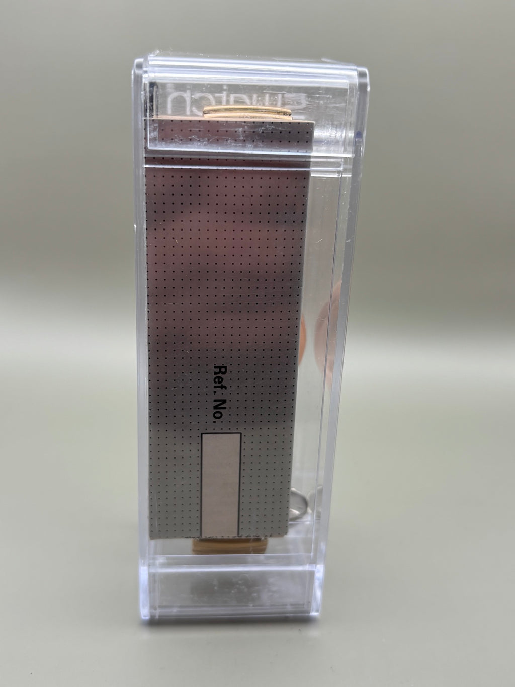Swatch Transparent Rose Gold Swiss Quartz Watch – Original Case