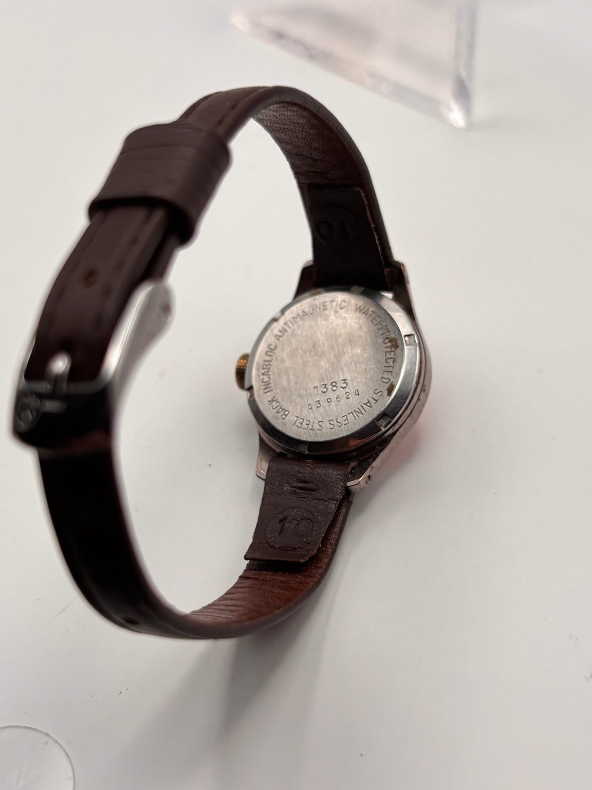 B-Line Swiss 17 Jewels stainless steel case back