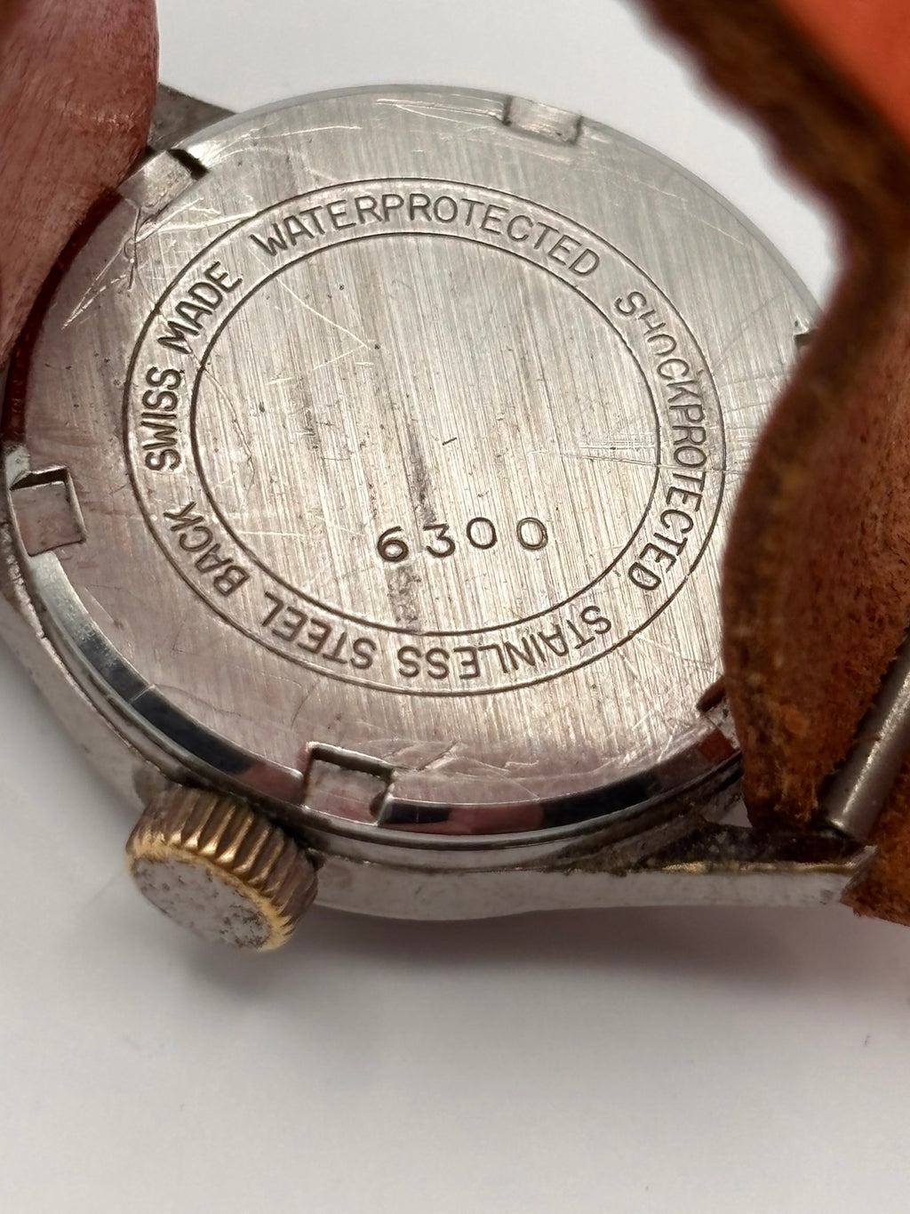 B-Line Swiss Incabloc stainless steel case back