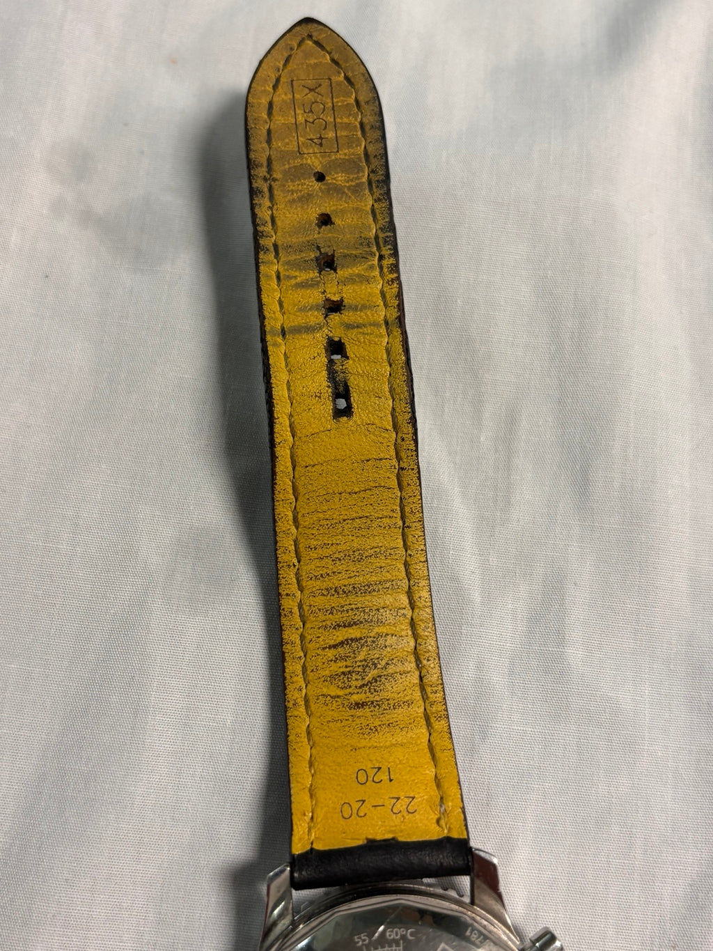 Breitling leather strap condition