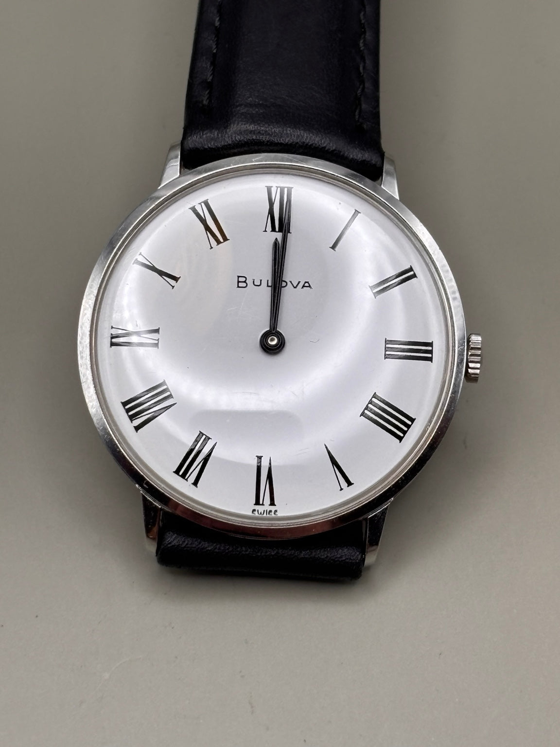 Bulova Swiss M8 1-599025 – Roman Numeral Dress Watch photo 5