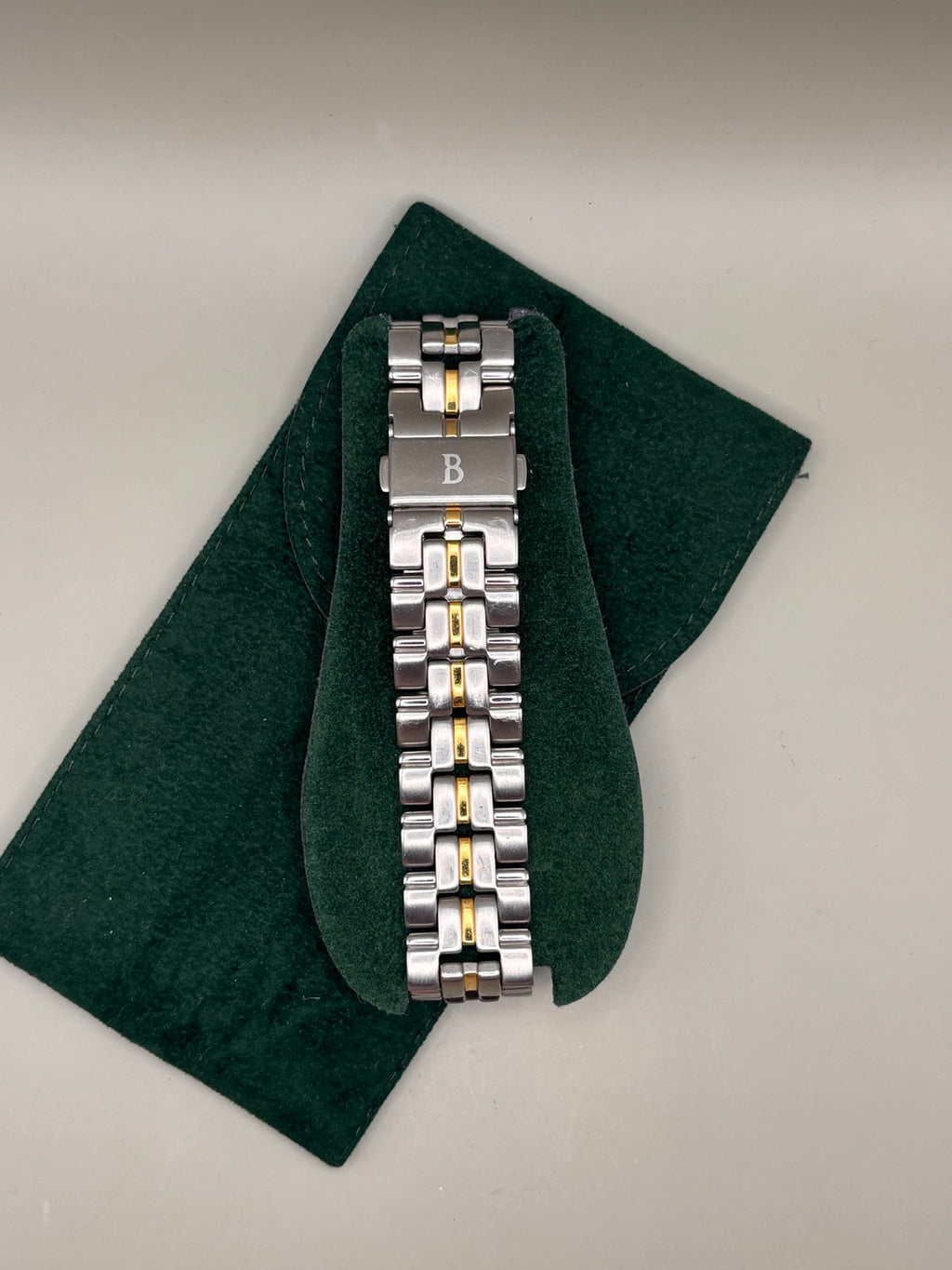 Bulova Swiss Two-Tone Bracelet Dress Watch photo 2