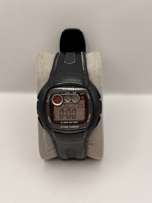 Casio W-210 digital watch front view
