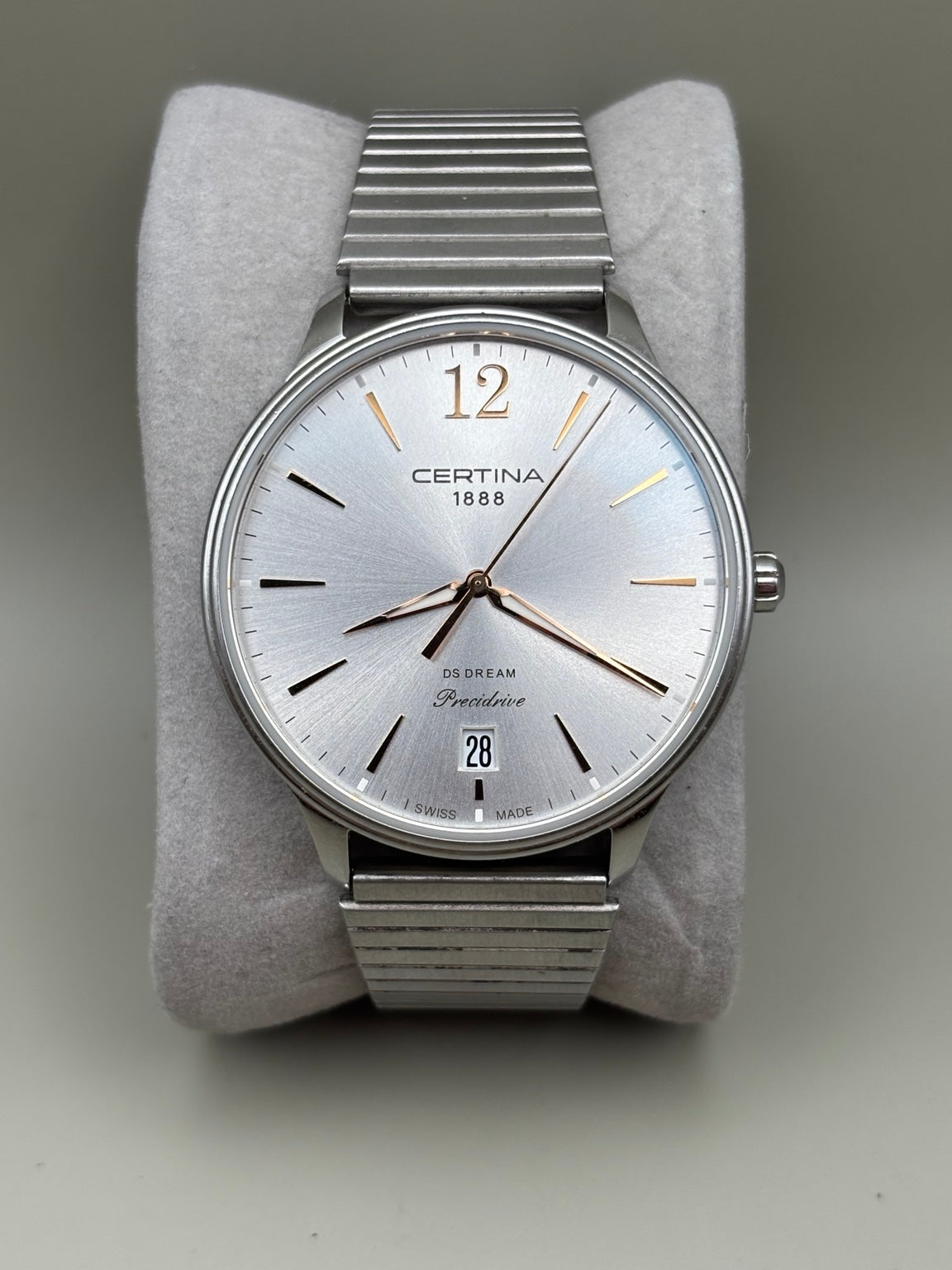 Certina DS Dream Precidrive – Silver Dial – Swiss Quartz