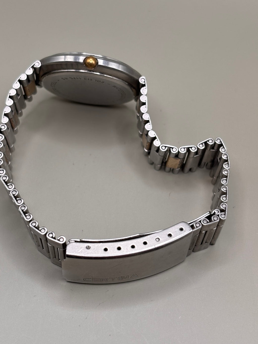 Certina bracelet and clasp