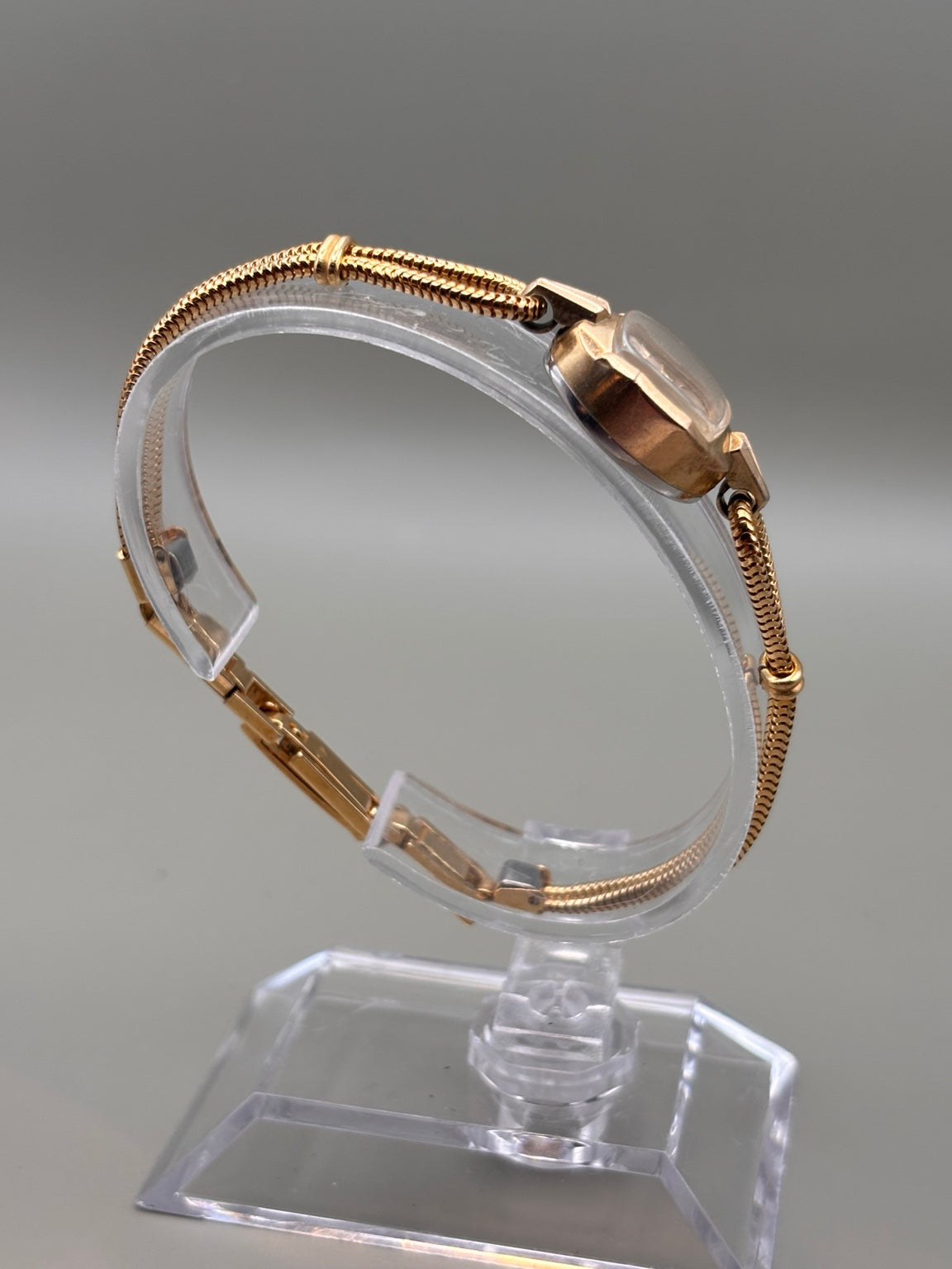 Certina ladies gold-tone bracelet watch profile
