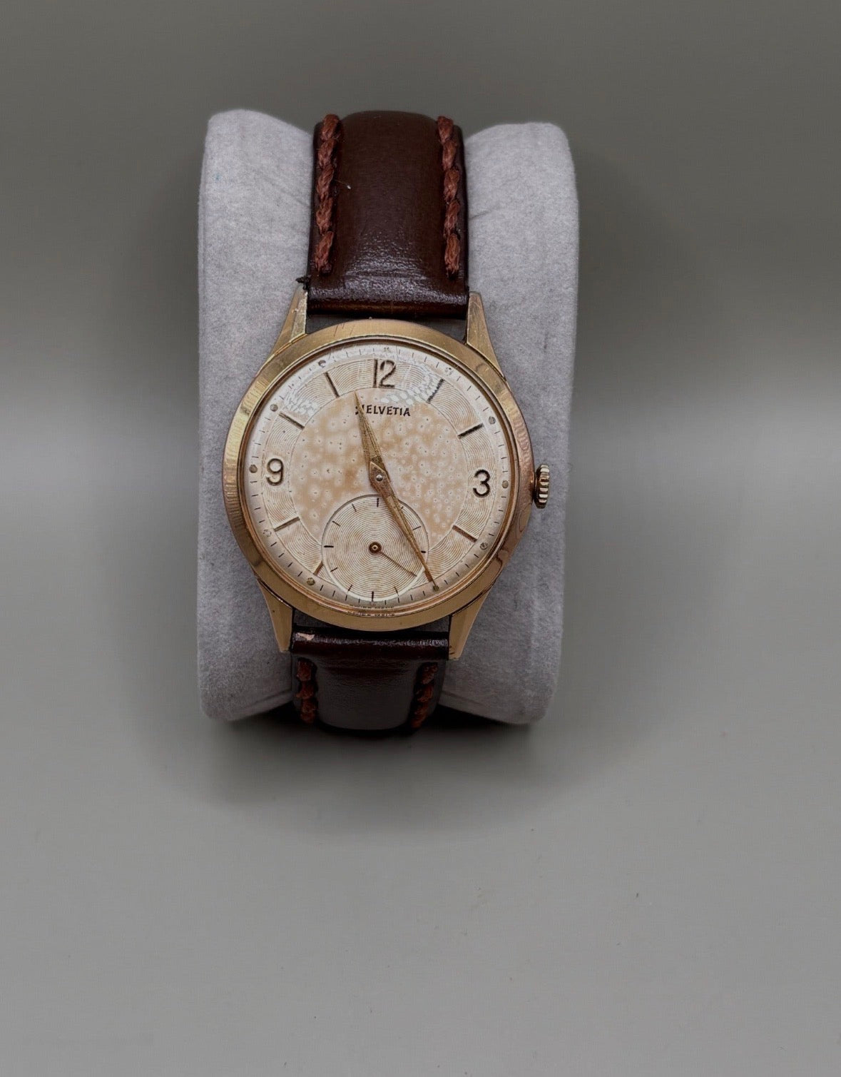 Helvetia men's Swiss mechanical small seconds watch