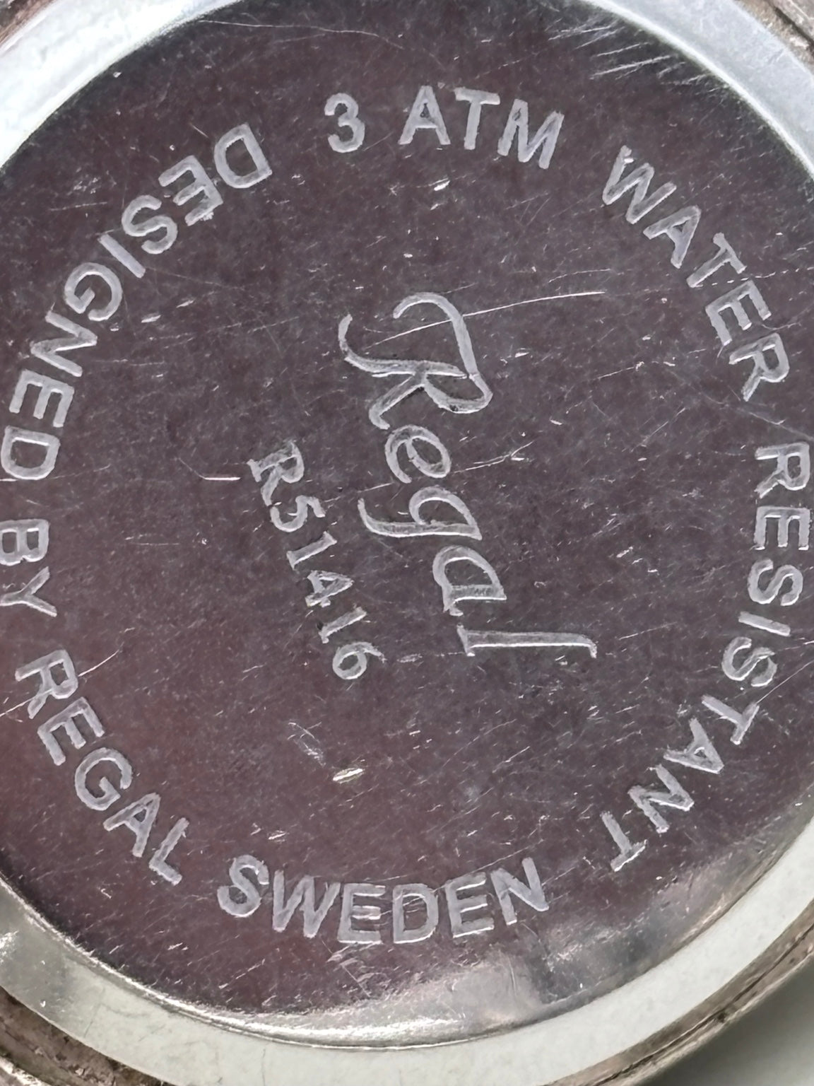 Regal R51416 caseback