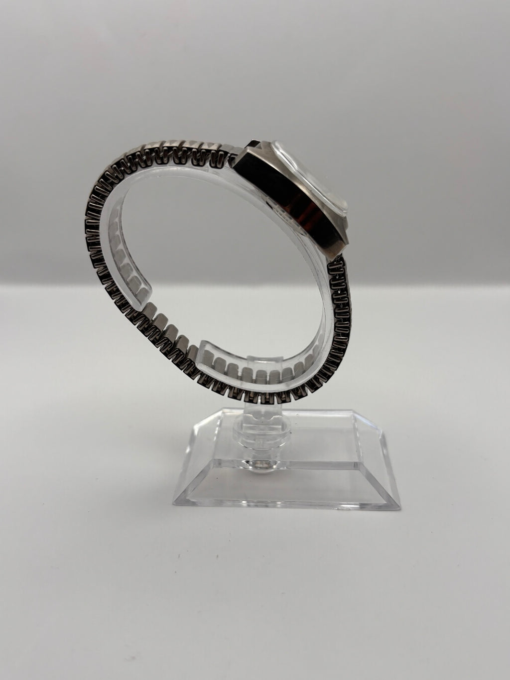 Sandoz automatic day-date watch side view