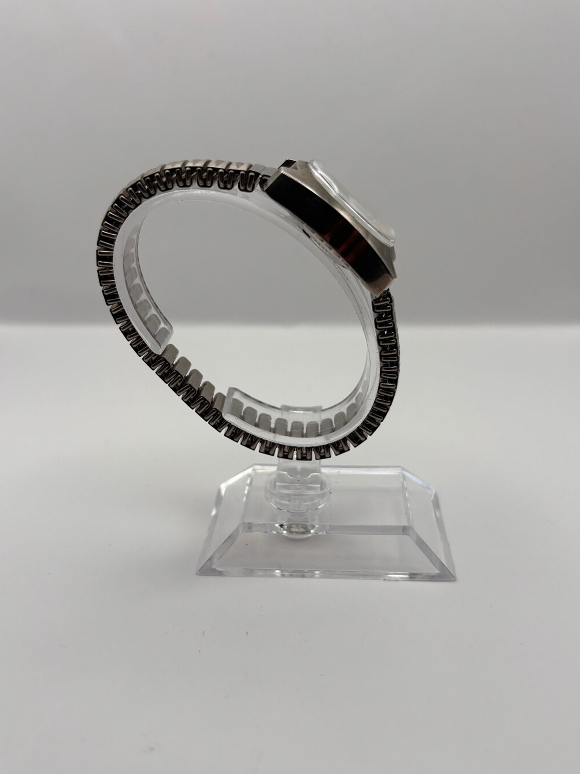Sandoz automatic day-date watch side view