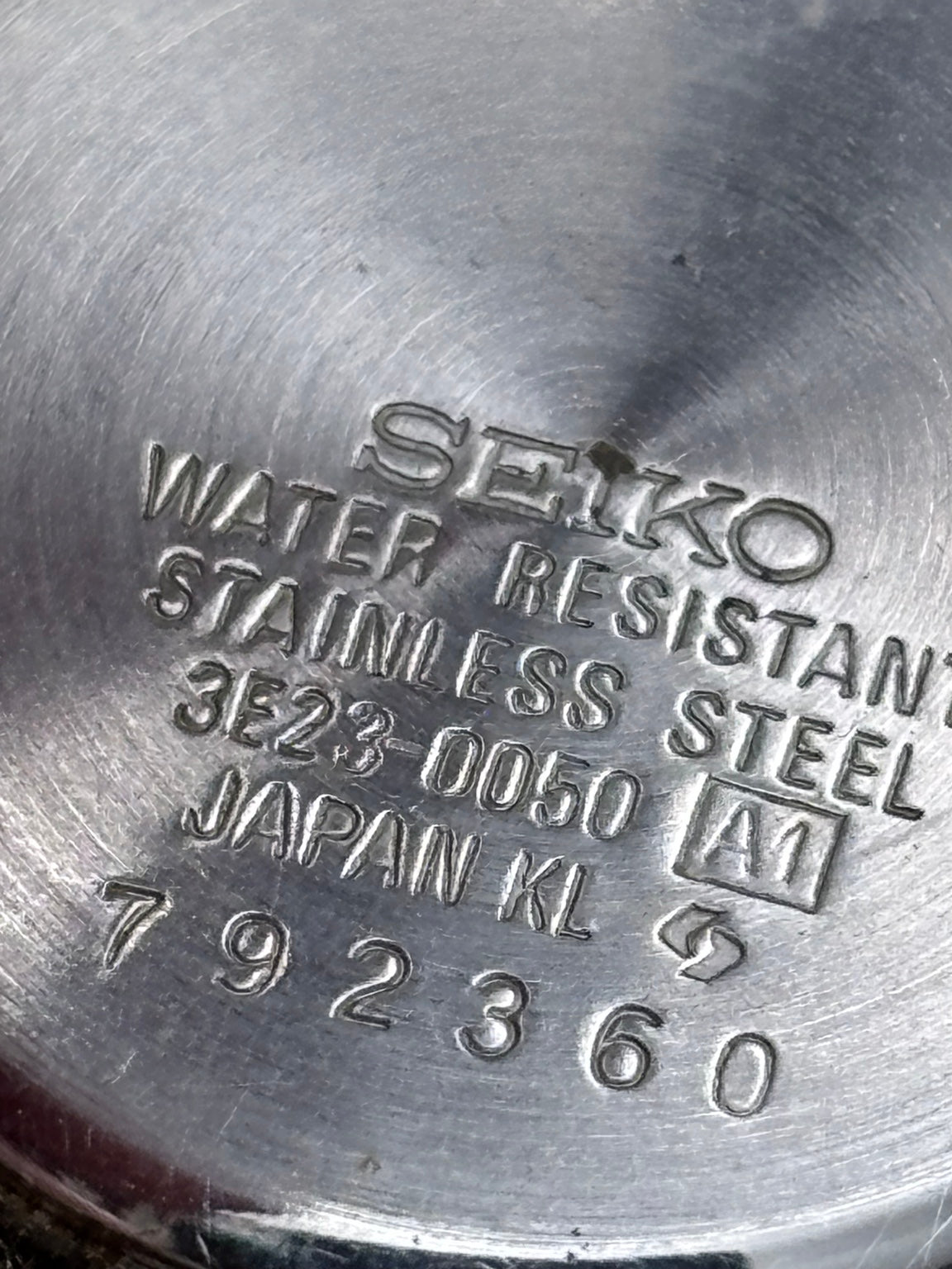 Seiko 3E23-0050 caseback