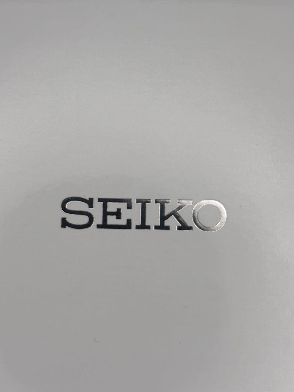 Seiko presentation box logo