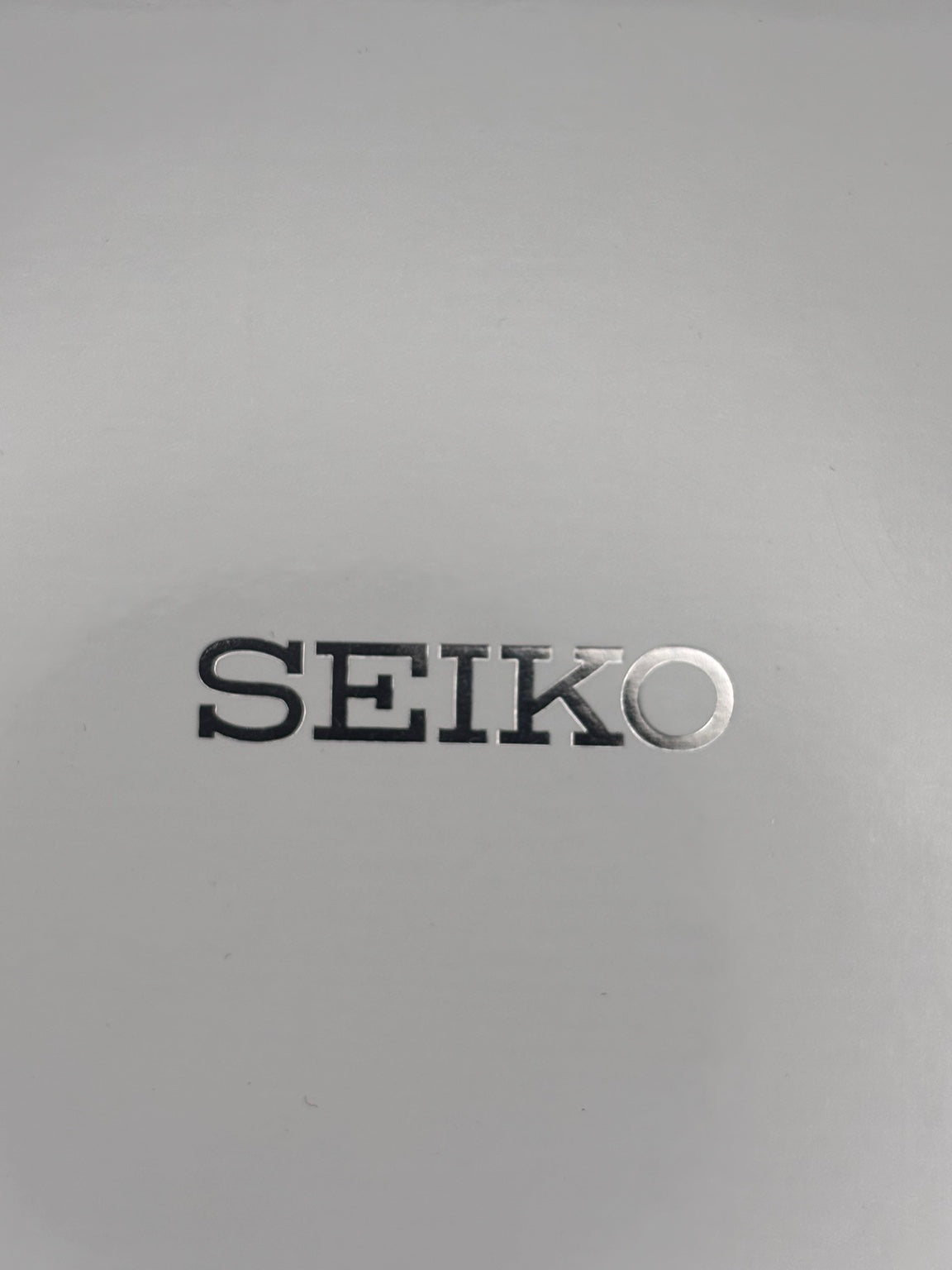 Seiko presentation box logo