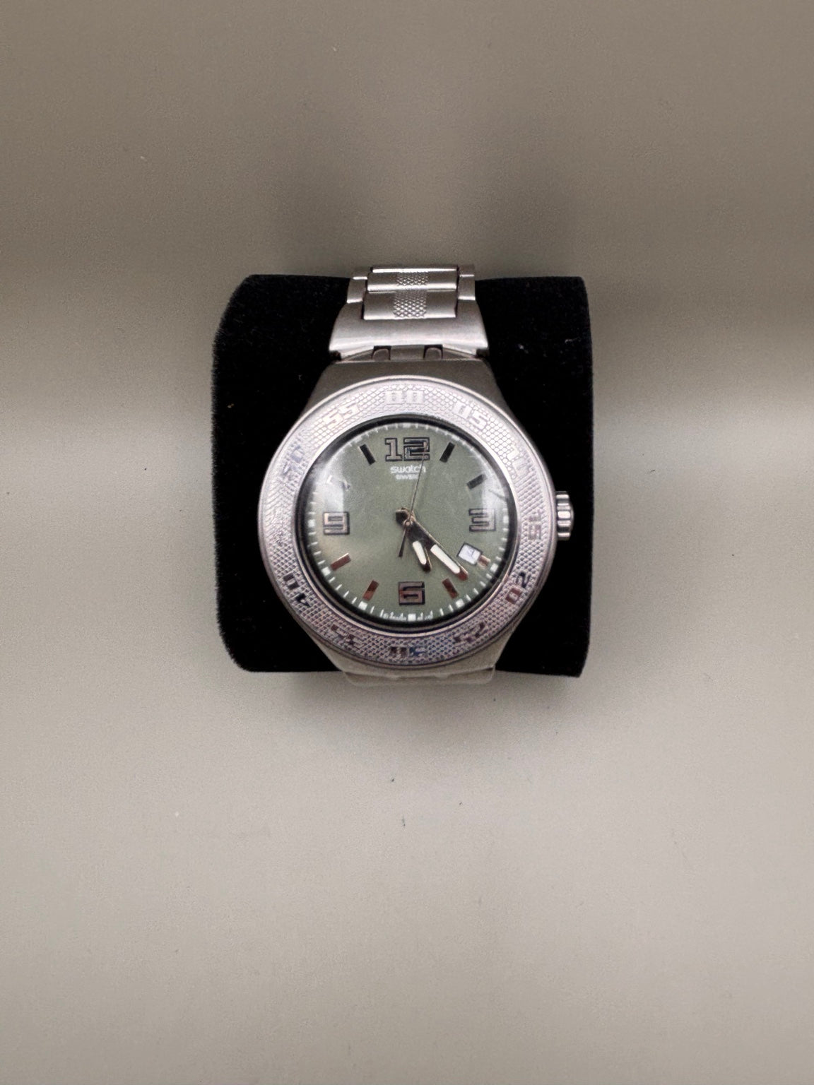 Swatch Irony green dial original photo 1