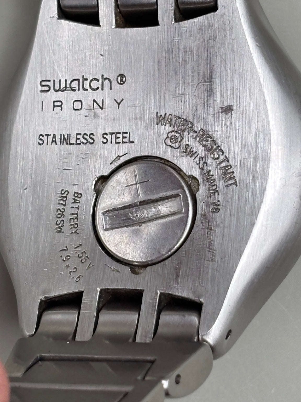 Swatch Irony green dial original photo 2